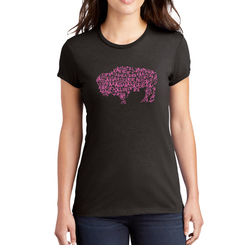 Buffalo Breast Cancer Awareness T-Shirt