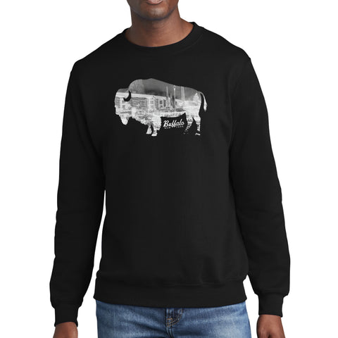 Buffalo City Skyline Sweatshirts