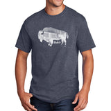 Buffalo City Skyline Short Sleeve T-Shirts