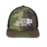 Seven One Six Hats (White Thread)