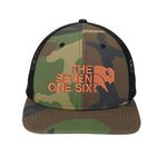 Seven One Six Hats (Orange Thread)