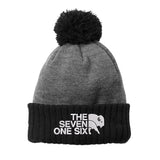 Seven One Six Hats (White Thread)